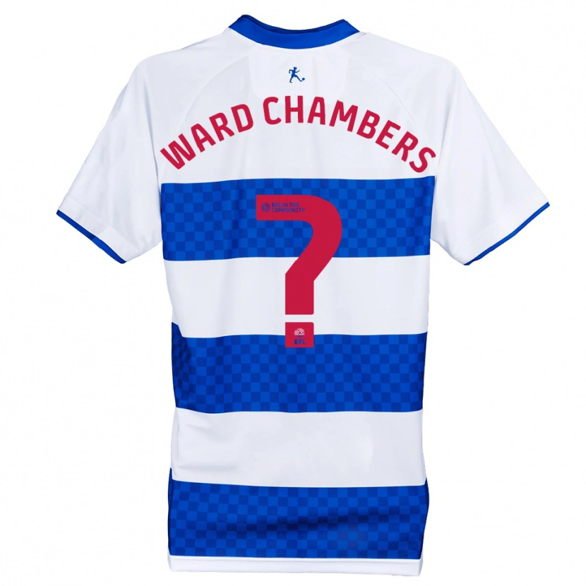 Danxen Dames Courtnay Ward-Chambers #0 Blauw Wit Thuisshirt Thuistenue 2025/26 T-Shirt België