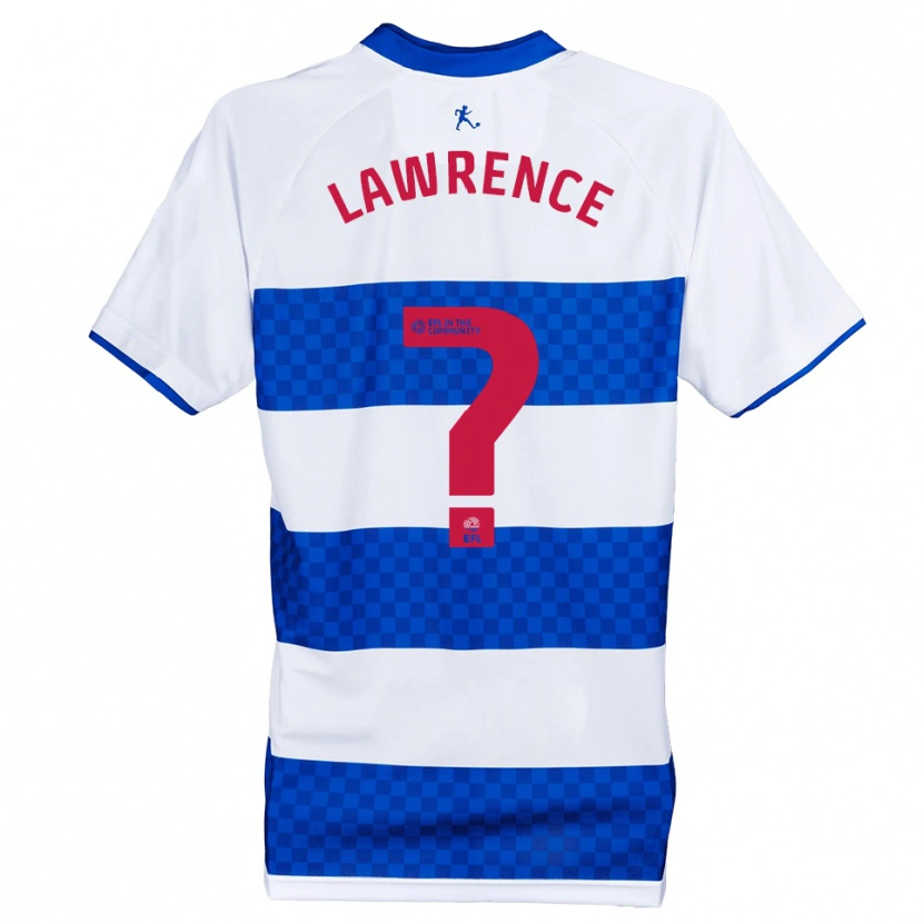 Danxen Dames Teddy Lawrence #0 Blauw Wit Thuisshirt Thuistenue 2025/26 T-Shirt België