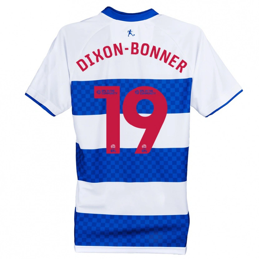 Danxen Dames Elijah Dixon-Bonner #19 Blauw Wit Thuisshirt Thuistenue 2025/26 T-Shirt België