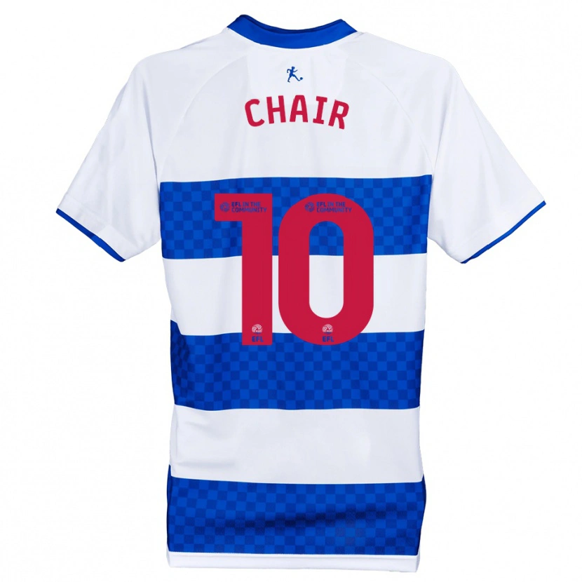 Danxen Dames Ilias Chair #10 Blauw Wit Thuisshirt Thuistenue 2025/26 T-Shirt België