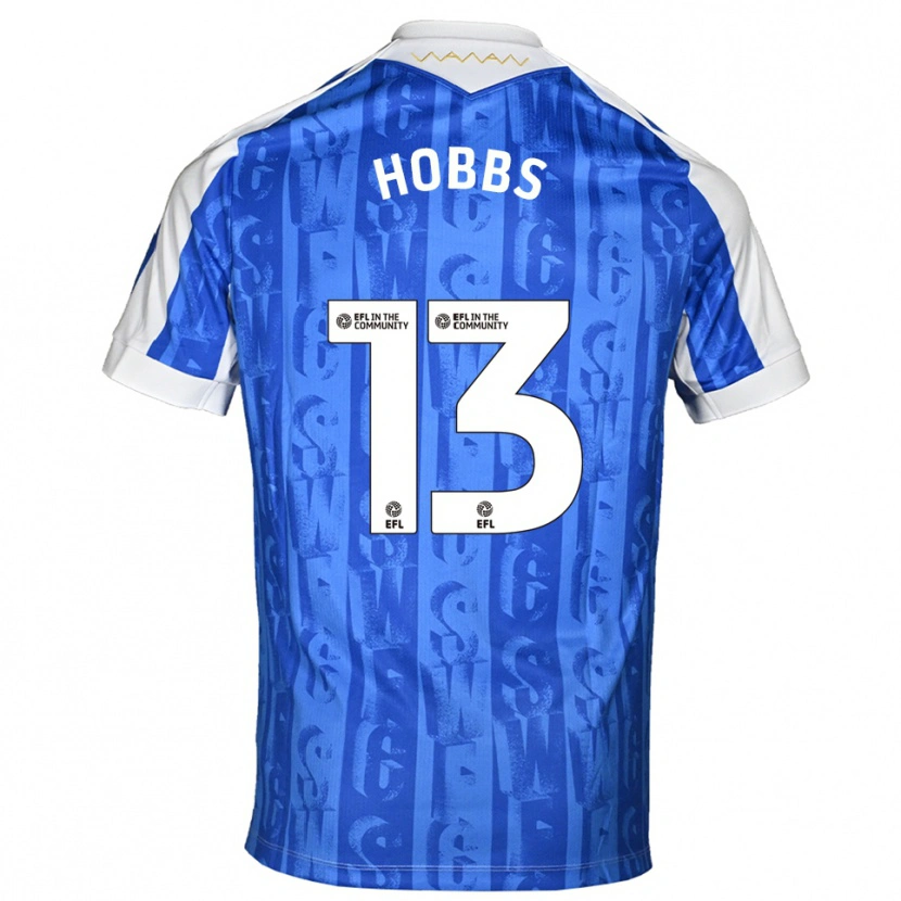 Danxen Dames Charlie Hobbs #13 Blauw Wit Thuisshirt Thuistenue 2025/26 T-Shirt België