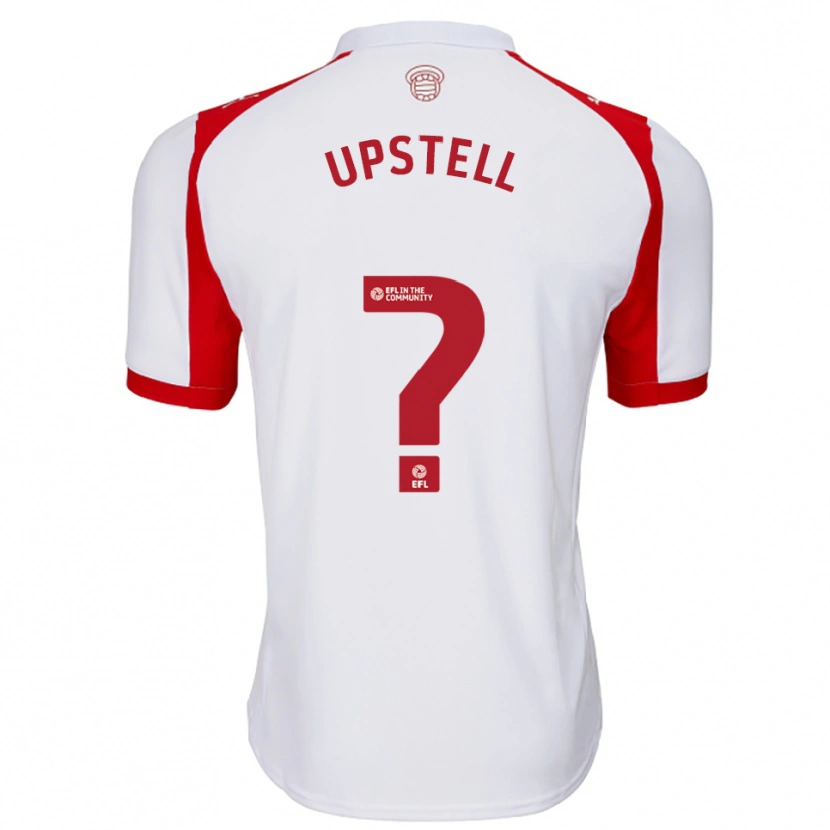 Danxen Dames Henry Upstell #0 Wit Rood Thuisshirt Thuistenue 2025/26 T-Shirt België