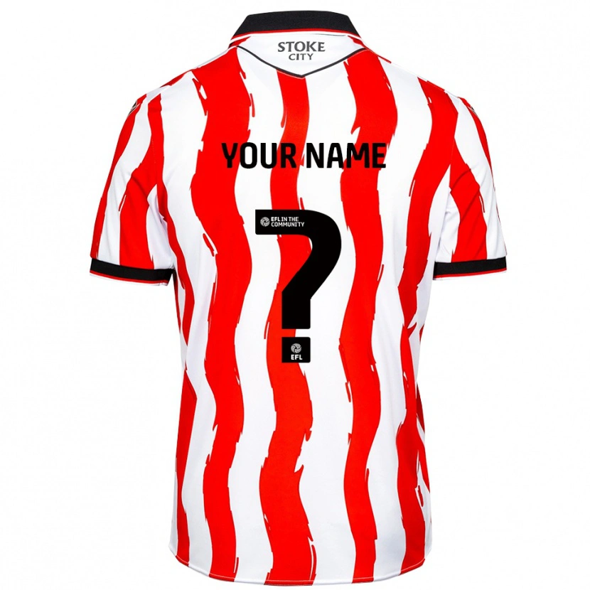 Danxen Dames Uw Naam #0 Wit Rood Thuisshirt Thuistenue 2025/26 T-Shirt België