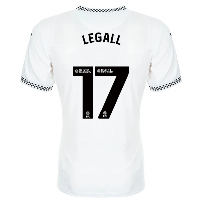 Danxen Dames Monet Legall #17 Wit Oranje Thuisshirt Thuistenue 2025/26 T-Shirt België