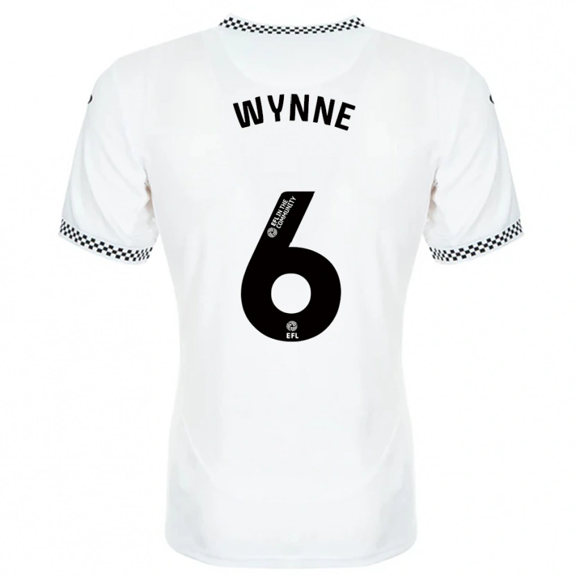 Danxen Dames Sammy Wynne #6 Wit Oranje Thuisshirt Thuistenue 2025/26 T-Shirt België