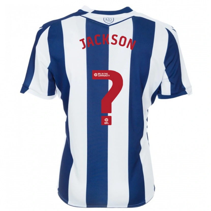 Danxen Dames Theo Jackson #0 Marine Wit Thuisshirt Thuistenue 2025/26 T-Shirt België
