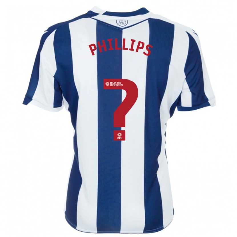 Danxen Dames Narel Phillips #0 Marine Wit Thuisshirt Thuistenue 2025/26 T-Shirt België
