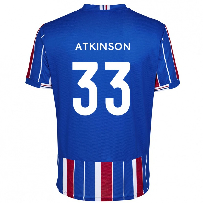 Danxen Dames Hayden Atkinson #33 Blauw Rood Wit Thuisshirt Thuistenue 2025/26 T-Shirt België