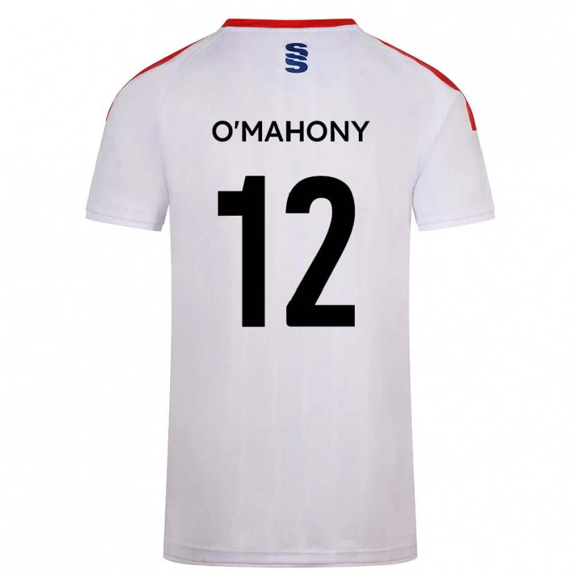 Danxen Dames Orlaith O'mahony #12 Wit Marine Thuisshirt Thuistenue 2025/26 T-Shirt België