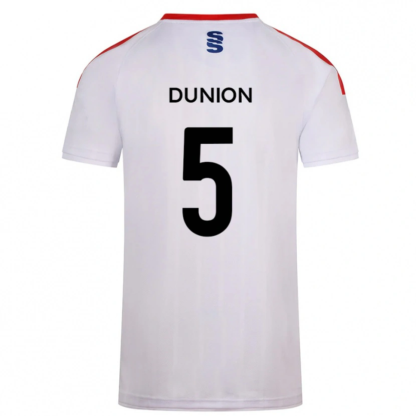 Danxen Dames Teal Dunion #5 Wit Marine Thuisshirt Thuistenue 2025/26 T-Shirt België