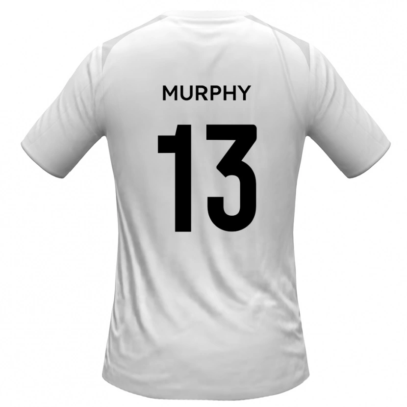 Danxen Dames Jude Murphy #13 Wit Grijs Thuisshirt Thuistenue 2025/26 T-Shirt België