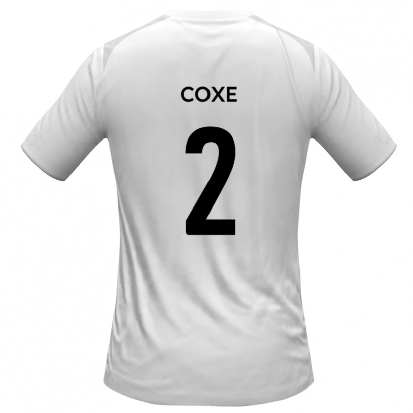 Danxen Dames Cameron Coxe #2 Wit Grijs Thuisshirt Thuistenue 2025/26 T-Shirt België