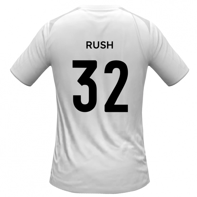 Danxen Dames Matt Rush #32 Wit Grijs Thuisshirt Thuistenue 2025/26 T-Shirt België