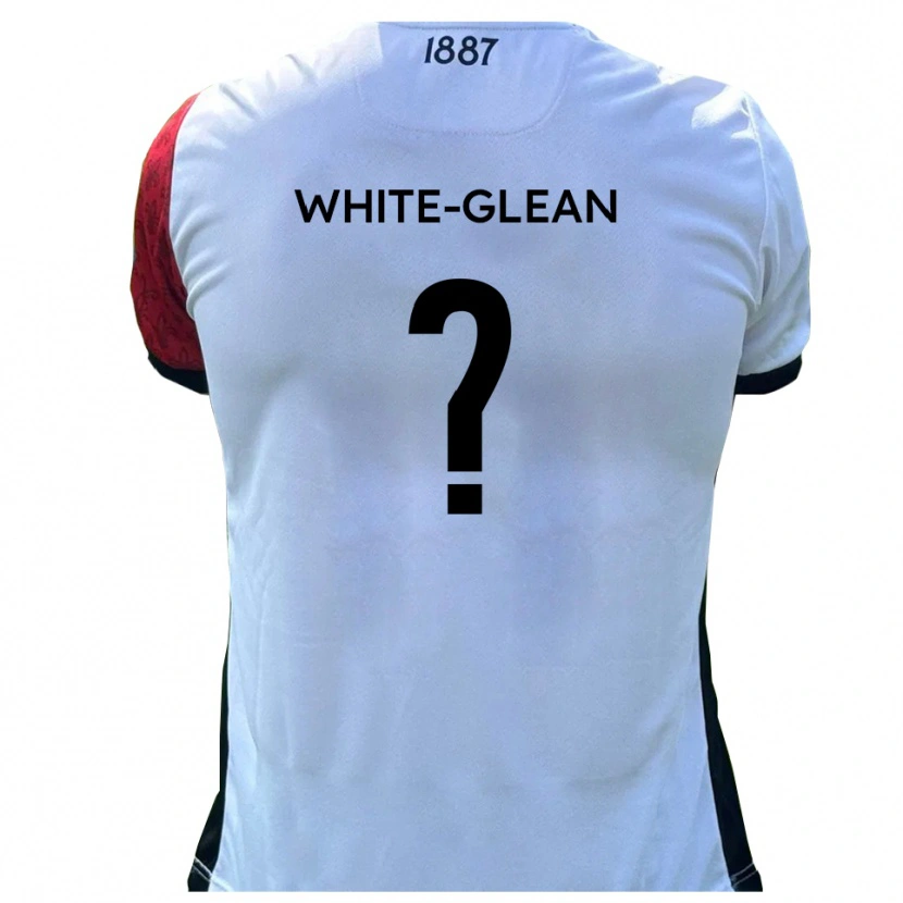 Danxen Dames Kingston White-Glean #0 Rood Wit Thuisshirt Thuistenue 2025/26 T-Shirt België