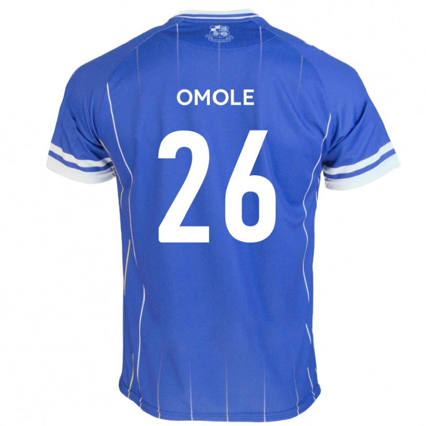 Danxen Dames Tobi Omole #26 Koningsblauw Thuisshirt Thuistenue 2025/26 T-Shirt België