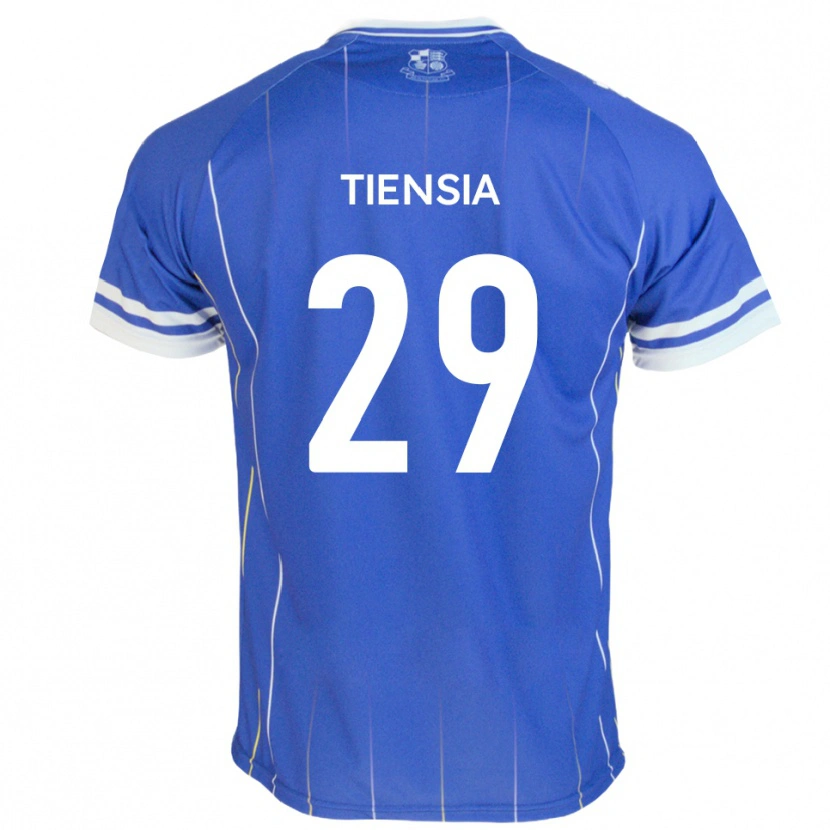 Danxen Dames Junior Tiensia #29 Koningsblauw Thuisshirt Thuistenue 2025/26 T-Shirt België
