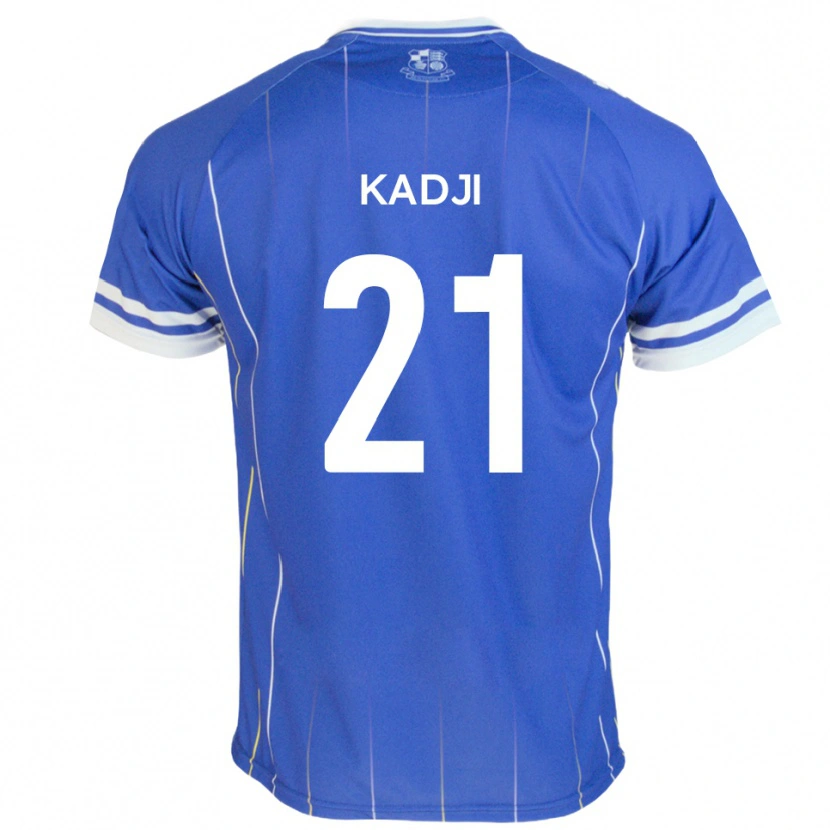 Danxen Dames Dylan Kadji #21 Koningsblauw Thuisshirt Thuistenue 2025/26 T-Shirt België