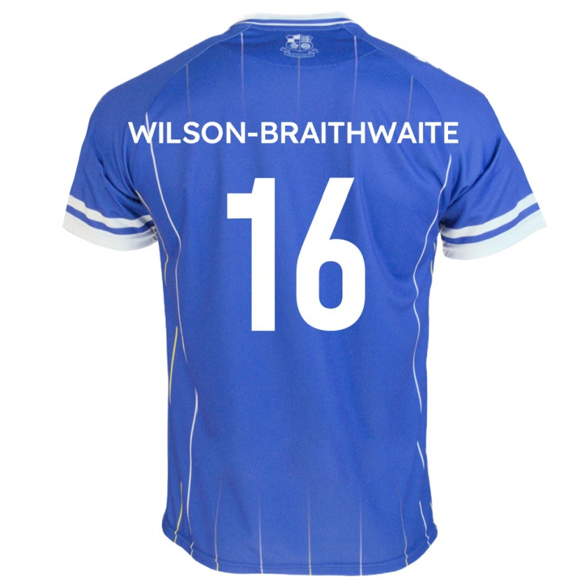 Danxen Dames Makai Wilson-Braithwaite #16 Koningsblauw Thuisshirt Thuistenue 2025/26 T-Shirt België