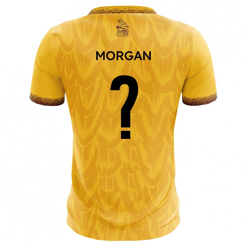 Danxen Dames Kai Morgan #0 Geel Bruin Thuisshirt Thuistenue 2025/26 T-Shirt België