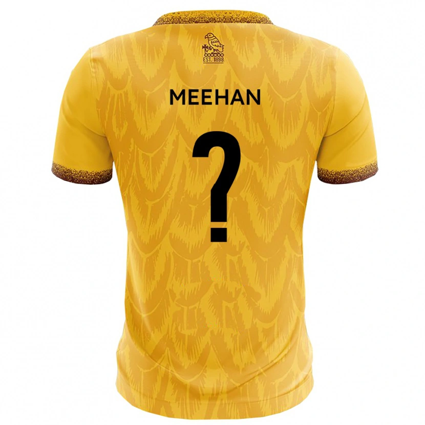 Danxen Dames Ella Meehan #0 Geel Bruin Thuisshirt Thuistenue 2025/26 T-Shirt België