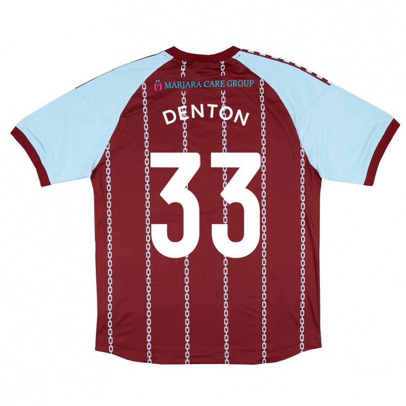 Danxen Dames Tyler Denton #33 Hemelsblauw Roest Rood Thuisshirt Thuistenue 2025/26 T-Shirt België