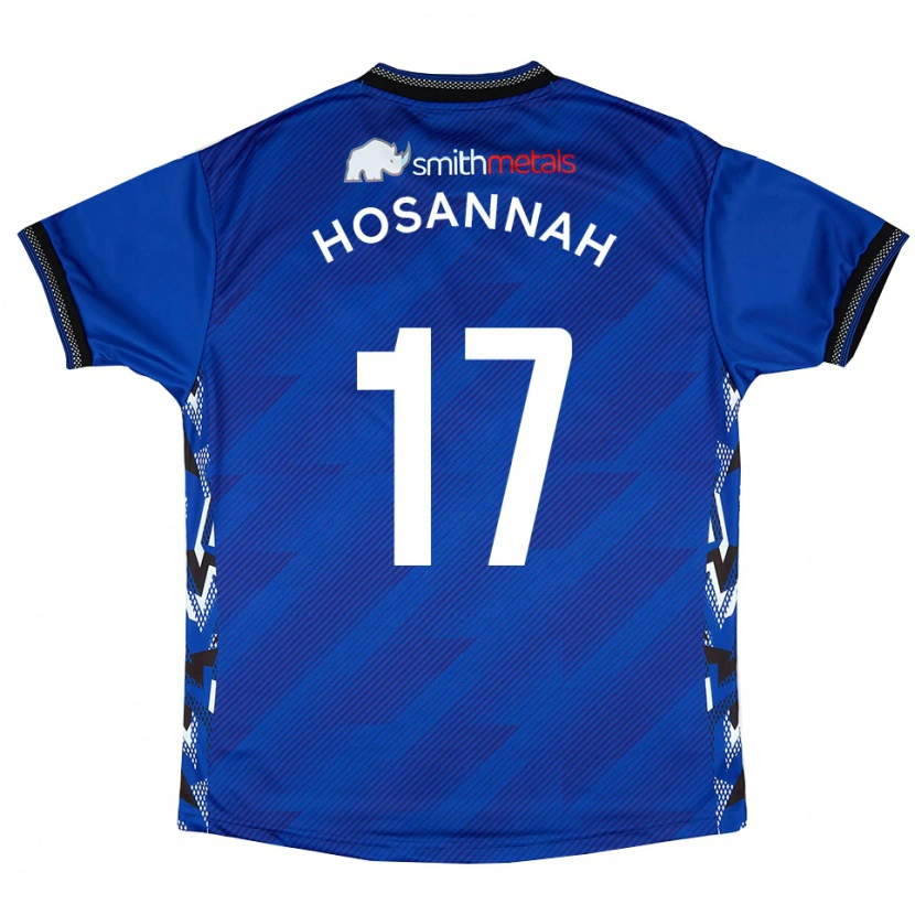 Danxen Dames Bryce Hosannah #17 Blauw Wit Thuisshirt Thuistenue 2025/26 T-Shirt België
