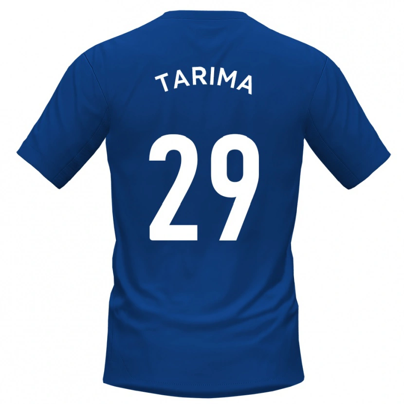 Danxen Dames Sean Tarima #29 Blauw Wit Thuisshirt Thuistenue 2025/26 T-Shirt België