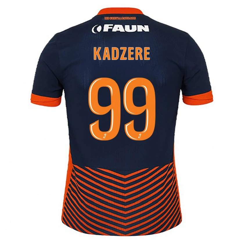Danxen Dames Rose Kadzere #99 Middernachtblauw Oranje Thuisshirt Thuistenue 2025/26 T-Shirt België