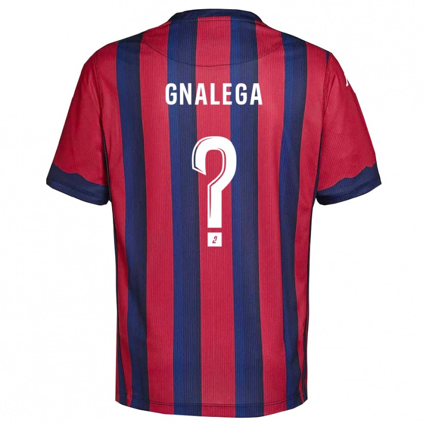 Danxen Dames Fred Gnalega #0 Bourgondisch Marine Thuisshirt Thuistenue 2025/26 T-Shirt België
