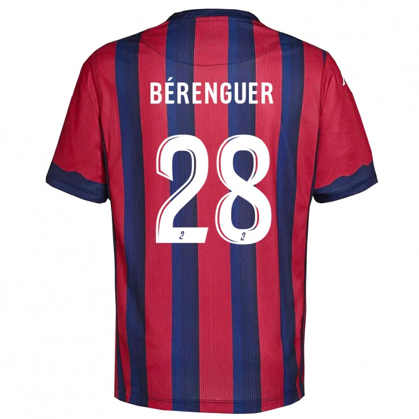 Danxen Dames Camille Bérenguer #28 Bourgondisch Marine Thuisshirt Thuistenue 2025/26 T-Shirt België