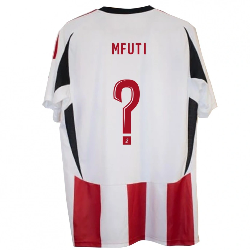 Danxen Dames Dorian Mfuti #0 Rood Blauw Thuisshirt Thuistenue 2025/26 T-Shirt België