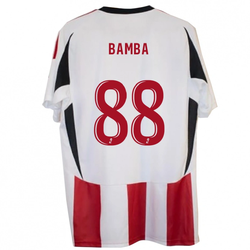 Danxen Dames Axel Bamba #88 Rood Blauw Thuisshirt Thuistenue 2025/26 T-Shirt België