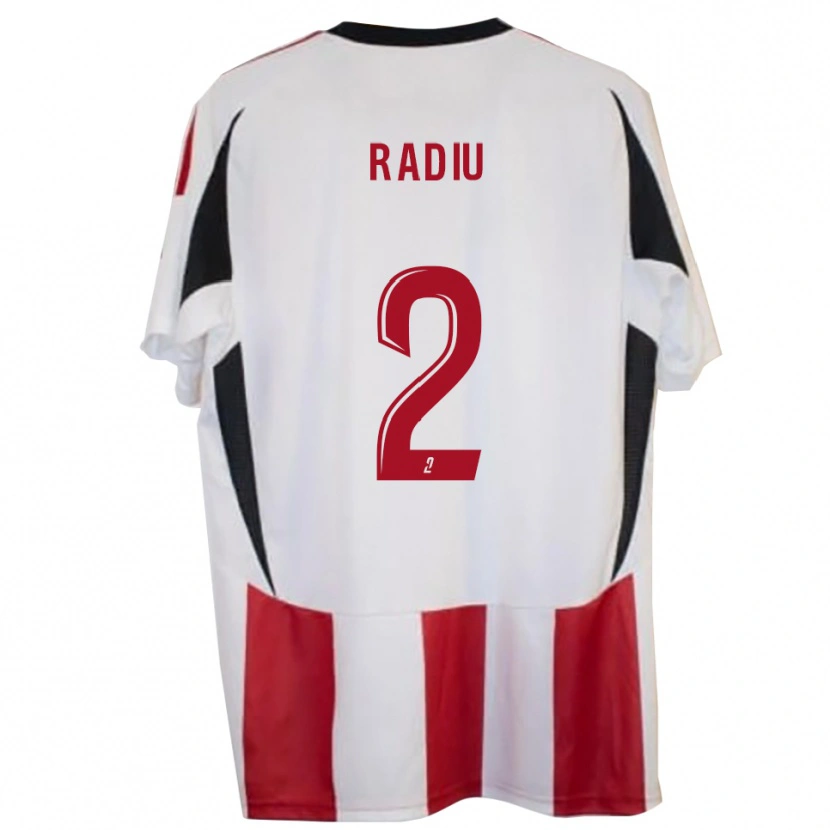 Danxen Dames Tony Radiu #2 Rood Blauw Thuisshirt Thuistenue 2025/26 T-Shirt België