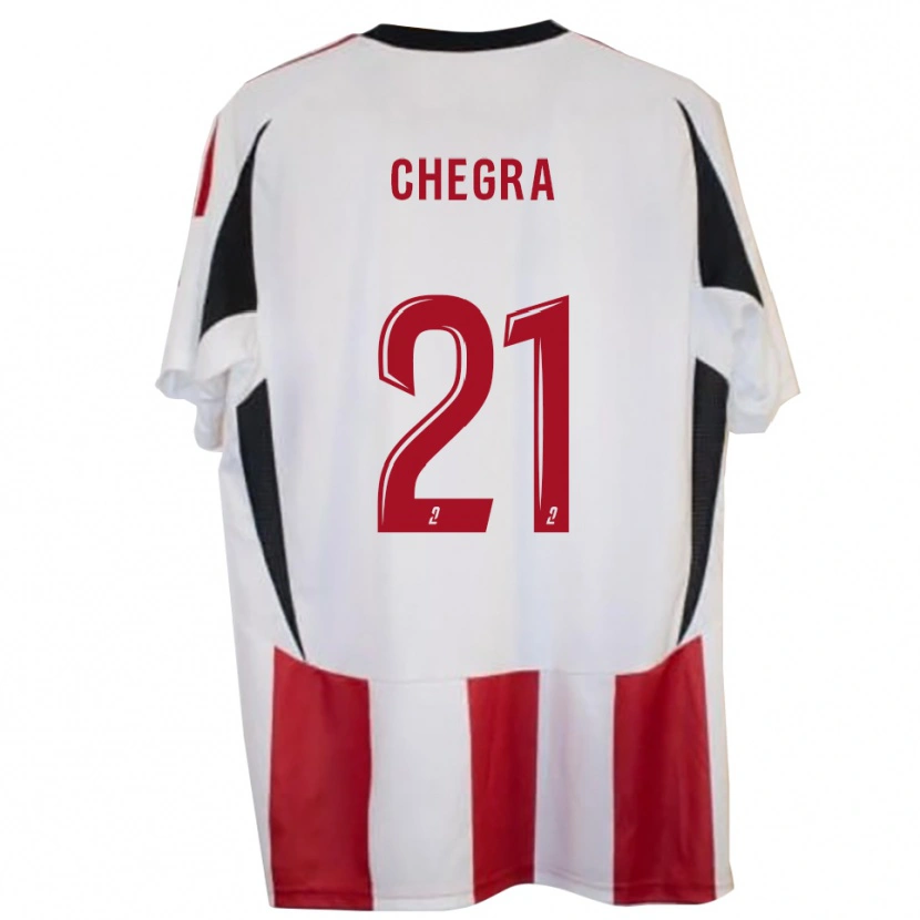 Danxen Dames Ivane Chegra #21 Rood Blauw Thuisshirt Thuistenue 2025/26 T-Shirt België
