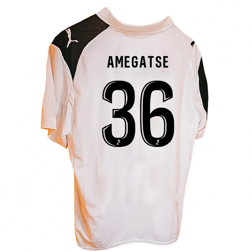 Danxen Dames Foly Amegatse #36 Zwart Wit Thuisshirt Thuistenue 2025/26 T-Shirt België