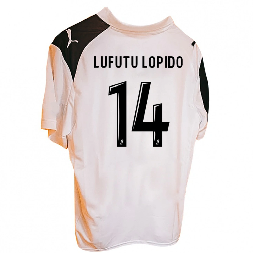 Danxen Dames Brooklyn Lufutu Lopido #14 Zwart Wit Thuisshirt Thuistenue 2025/26 T-Shirt België
