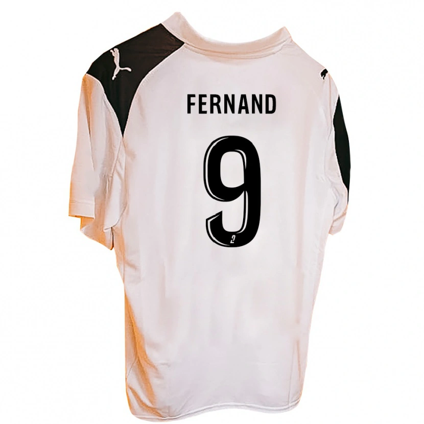 Danxen Dames Nelwyn Fernand #9 Zwart Wit Thuisshirt Thuistenue 2025/26 T-Shirt België
