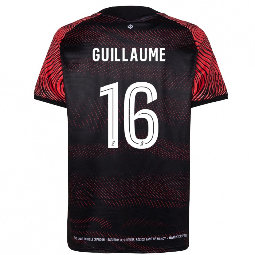 Danxen Dames Théo Guillaume #16 Wit Rood Thuisshirt Thuistenue 2025/26 T-Shirt België