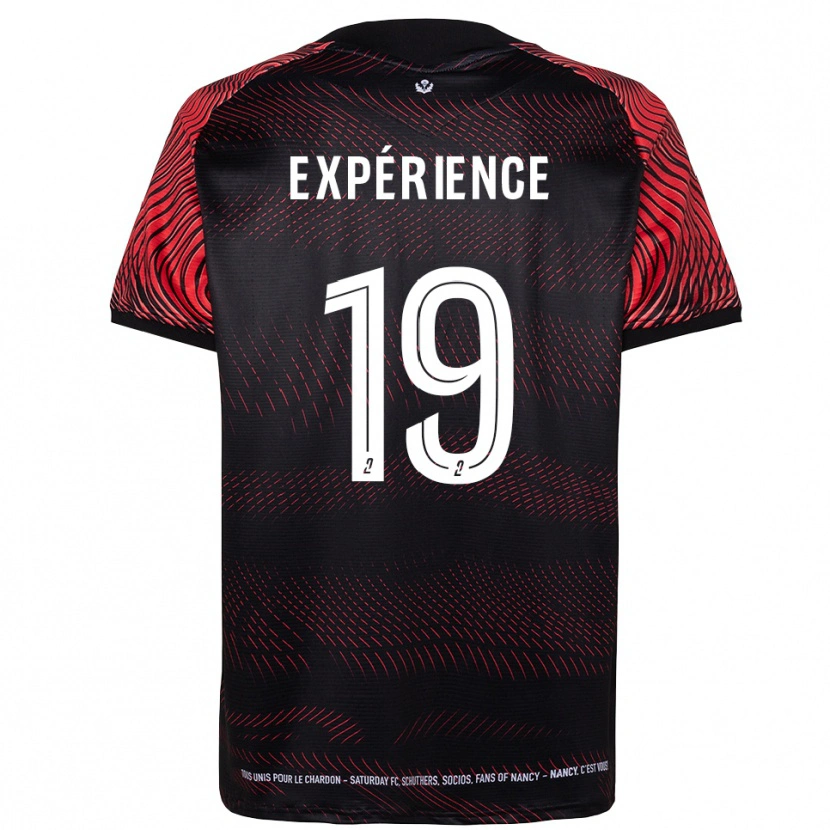 Danxen Dames Martin Expérience #19 Wit Rood Thuisshirt Thuistenue 2025/26 T-Shirt België
