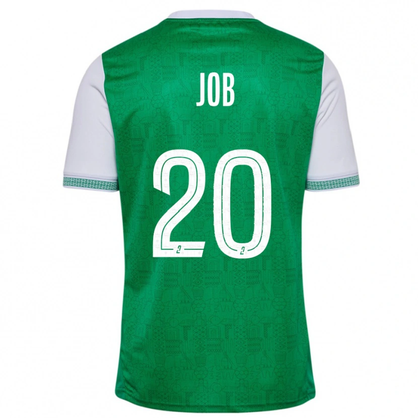 Danxen Dames Taëryne Job #20 Groen Wit Thuisshirt Thuistenue 2025/26 T-Shirt België
