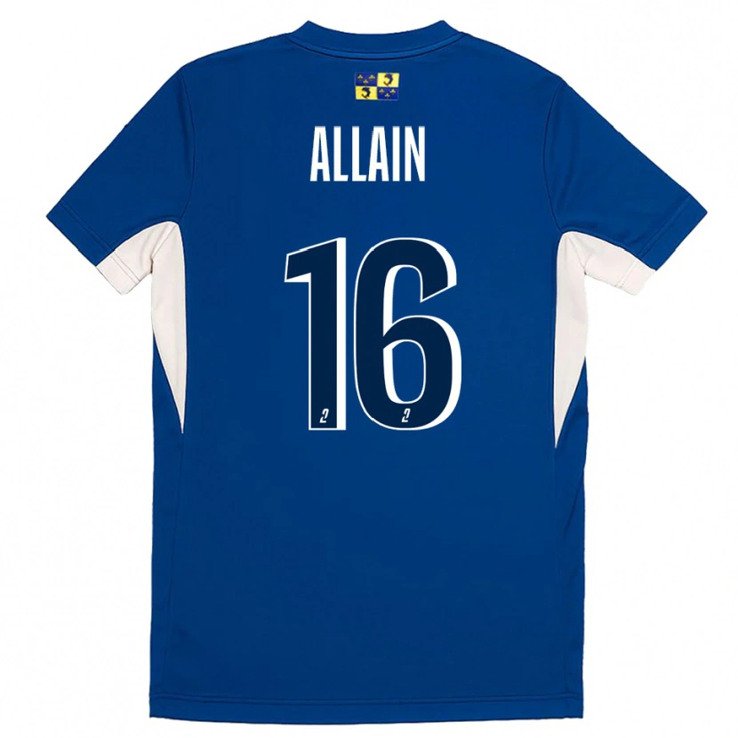 Danxen Dames Bobby Allain #16 Blauw Marine Thuisshirt Thuistenue 2025/26 T-Shirt België