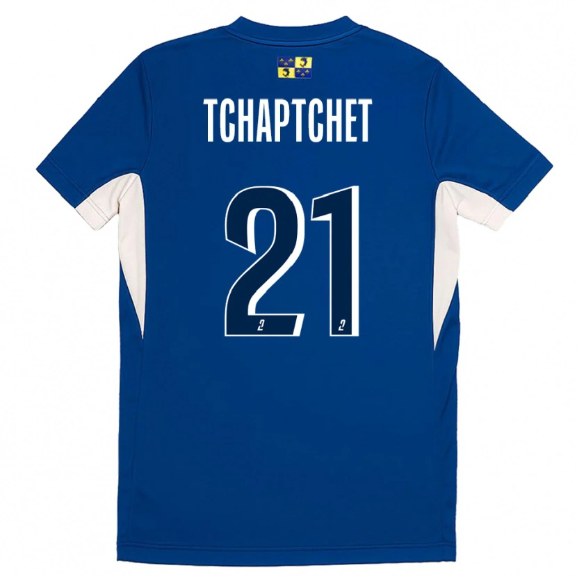 Danxen Dames Allan Tchaptchet #21 Blauw Marine Thuisshirt Thuistenue 2025/26 T-Shirt België