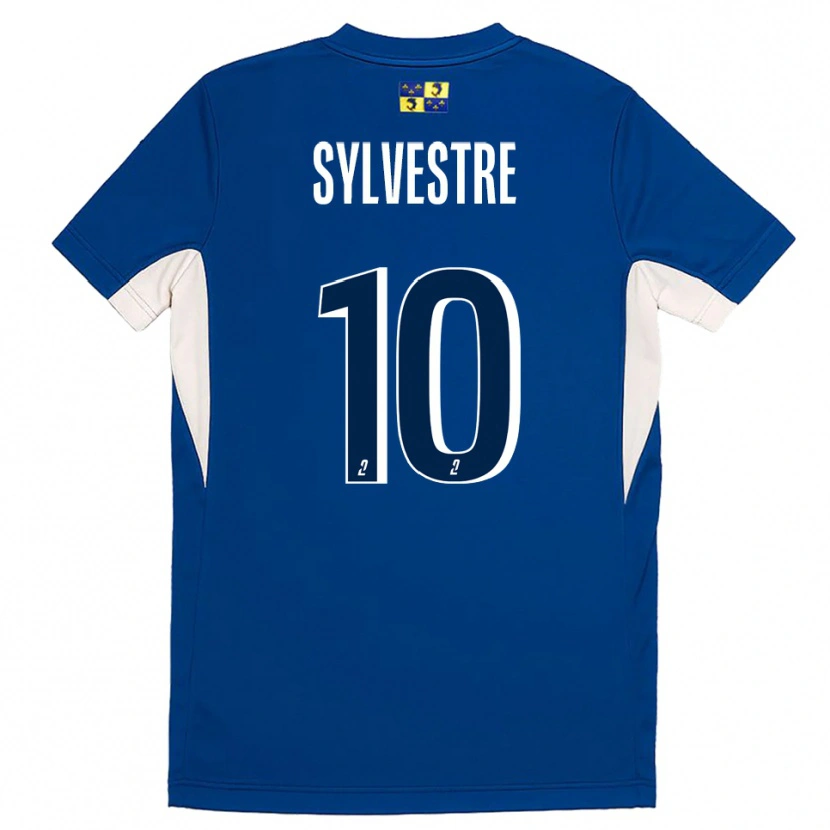 Danxen Dames Eddy Sylvestre #10 Blauw Marine Thuisshirt Thuistenue 2025/26 T-Shirt België