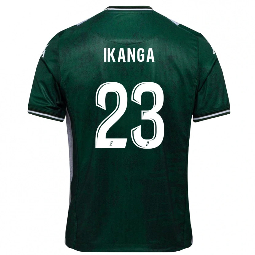 Danxen Dames Jovany Ikanga #23 Groen Wit Thuisshirt Thuistenue 2025/26 T-Shirt België