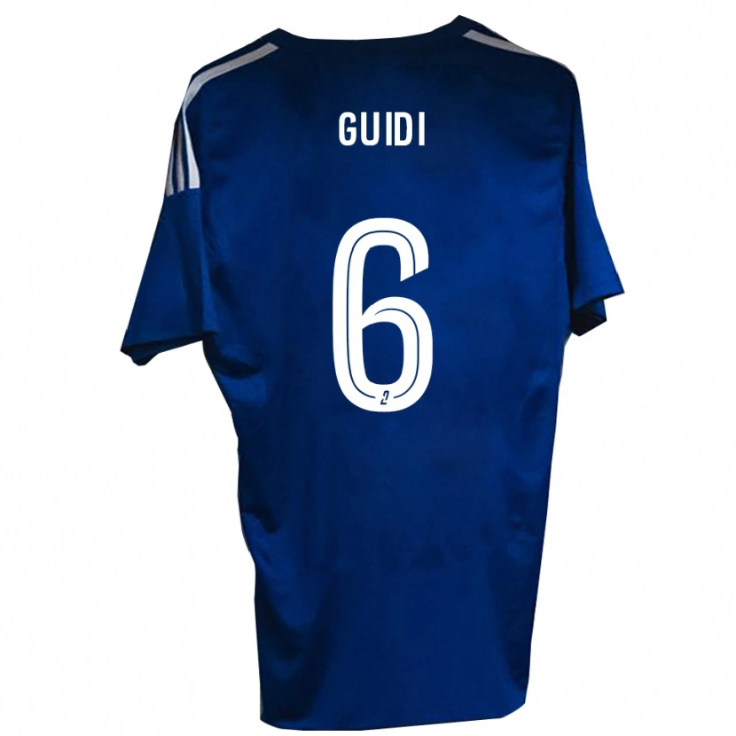 Danxen Dames Dumè Guidi #6 Blauw Wit Thuisshirt Thuistenue 2025/26 T-Shirt België