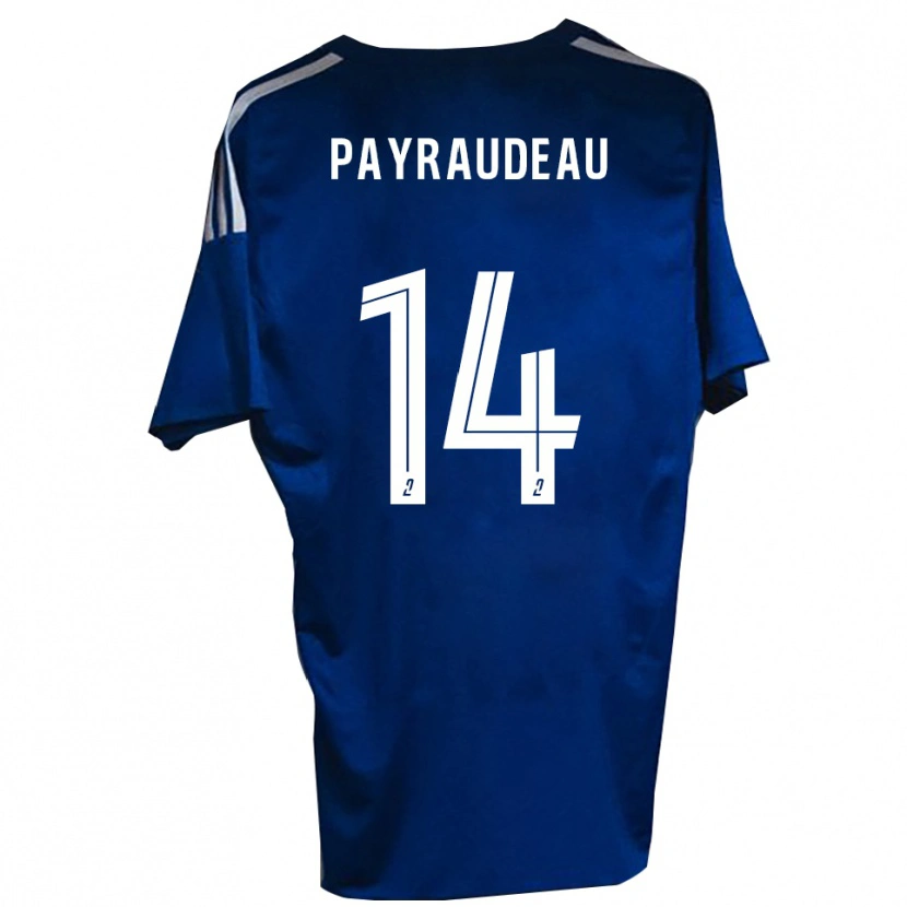 Danxen Dames Leny Payraudeau #14 Blauw Wit Thuisshirt Thuistenue 2025/26 T-Shirt België