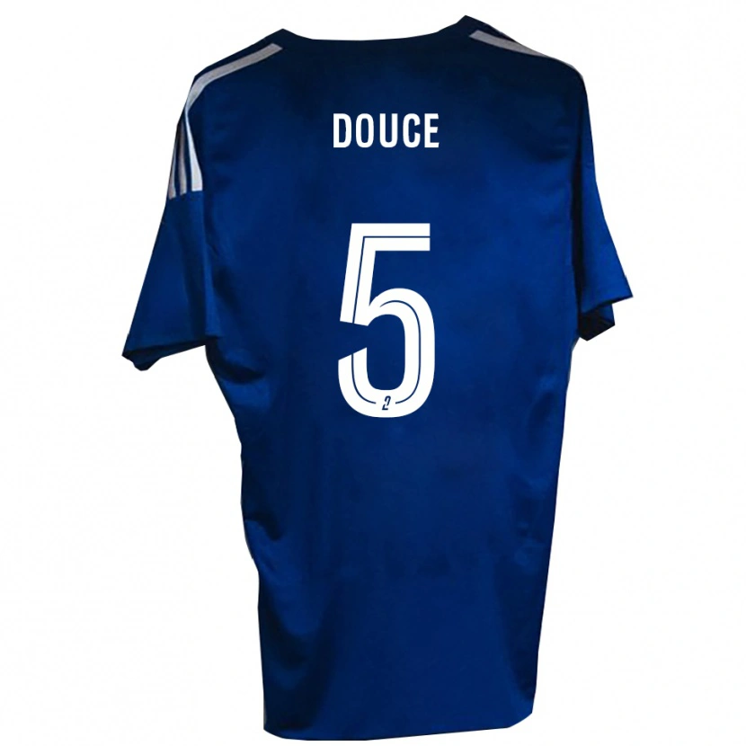 Danxen Dames Nassim Douce #5 Blauw Wit Thuisshirt Thuistenue 2025/26 T-Shirt België