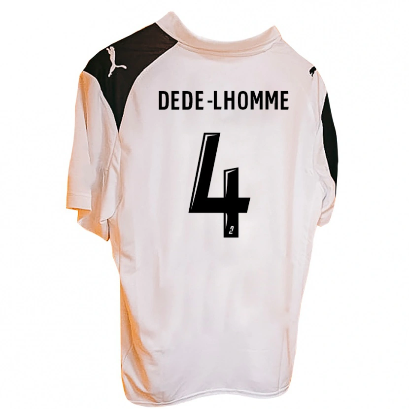 Danxen Dames Noah Dede-Lhomme #4 Oranje Zwart Thuisshirt Thuistenue 2025/26 T-Shirt België