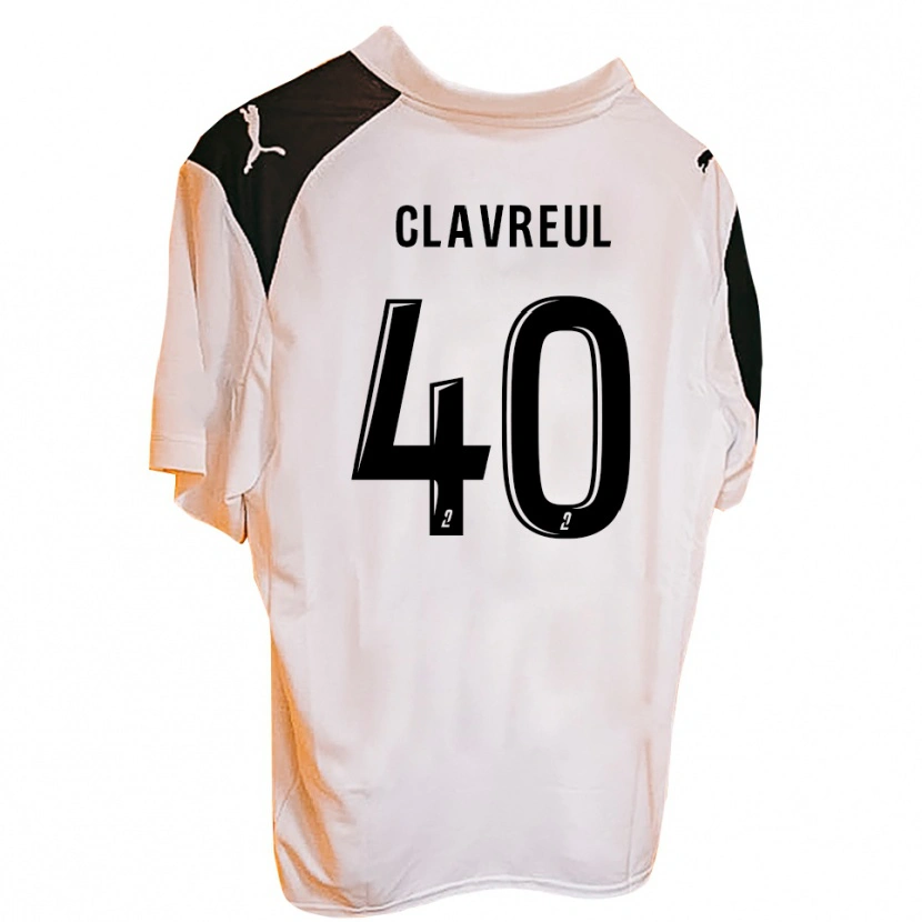 Danxen Dames Ethan Clavreul #40 Oranje Zwart Thuisshirt Thuistenue 2025/26 T-Shirt België