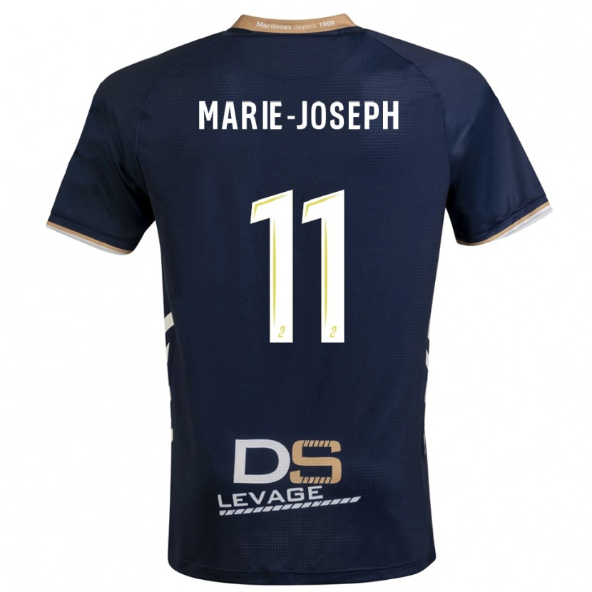 Danxen Dames Thomas Marie-Joseph #11 Marine Goud Thuisshirt Thuistenue 2025/26 T-Shirt België